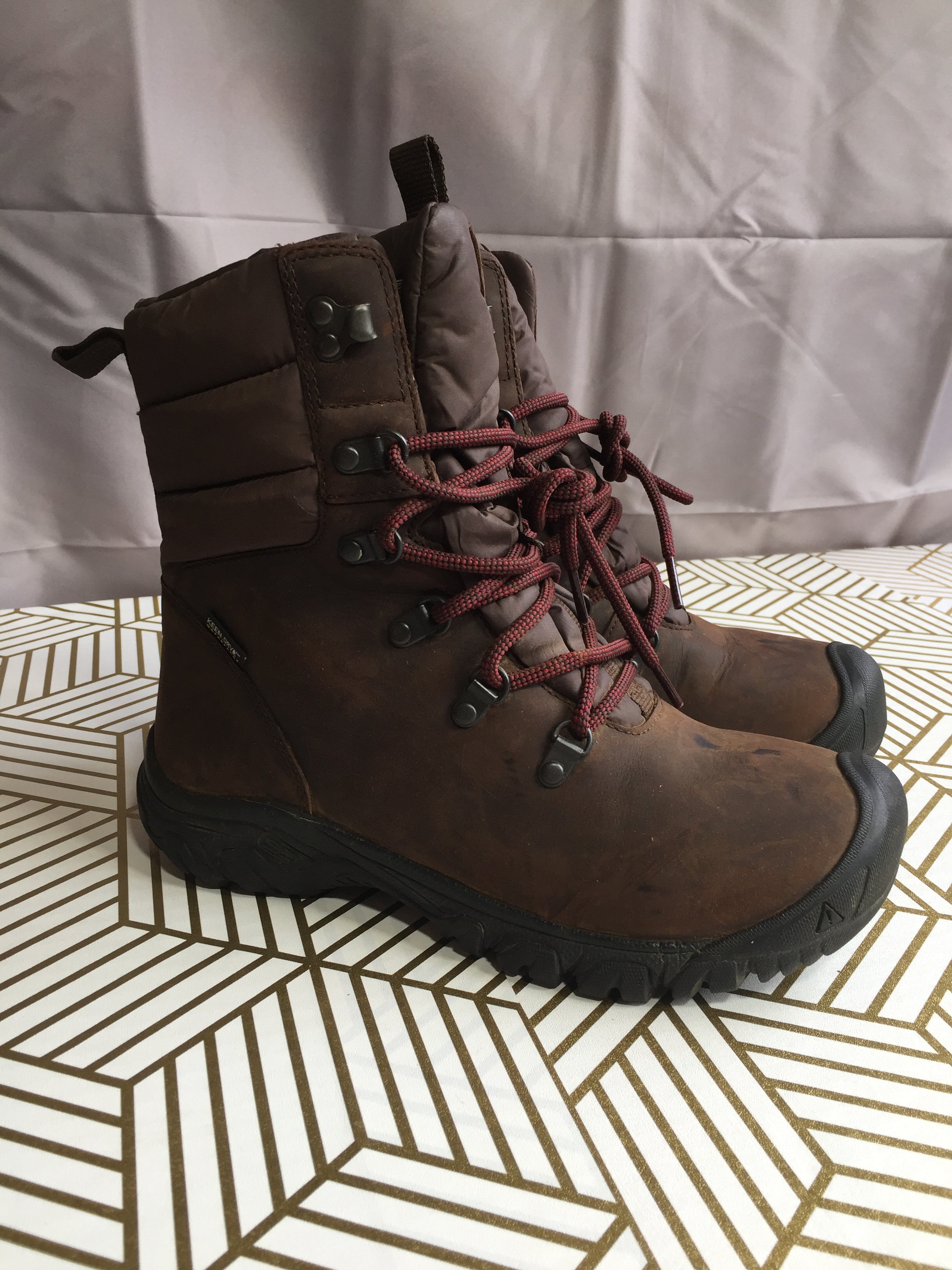 KEEN Women's Greta Classic Waterproof Snow Boots US 7.5 - NO BOX - 1023607 (8010843422958)